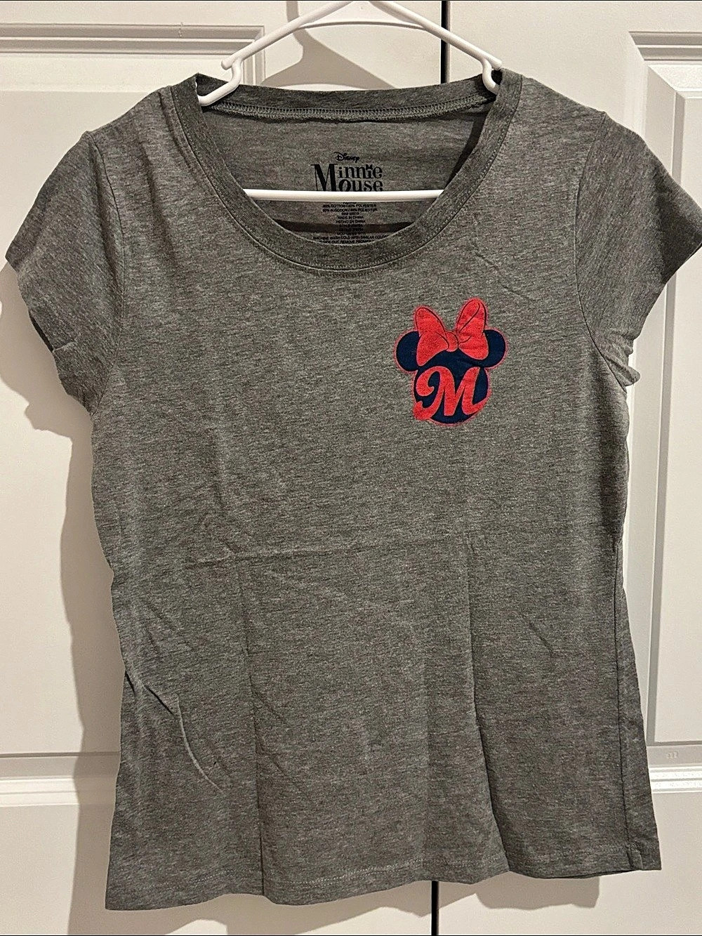 Disney Minnie Mouse 28 Graphic Tee Gray